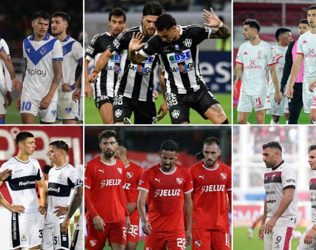 Un desempate para evitar el descenso y 13 equipos separados por 7 puntos: así está la lucha por la permanencia en el fútbol argentino
