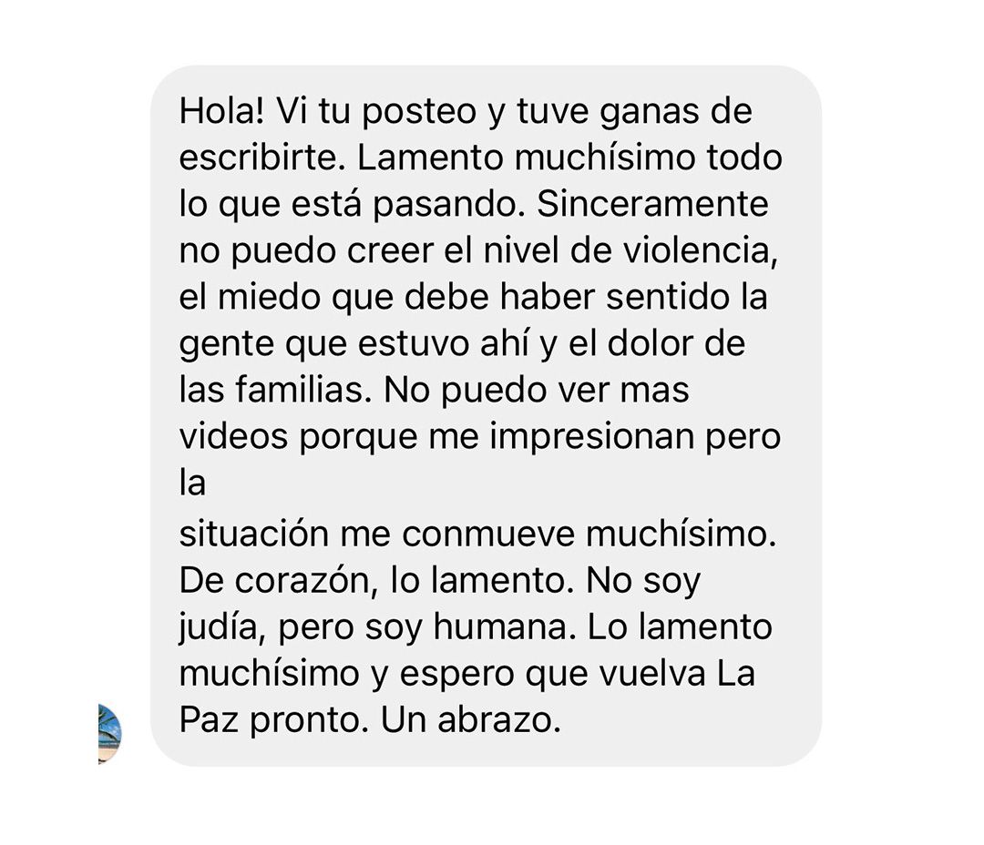 Publicación Meli Weinstein