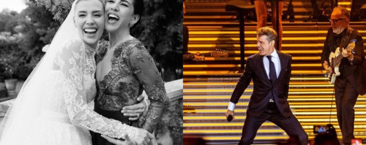 El incómodo encuentro de Luis Miguel y Stephanie Salas en la boda de su hija Michelle