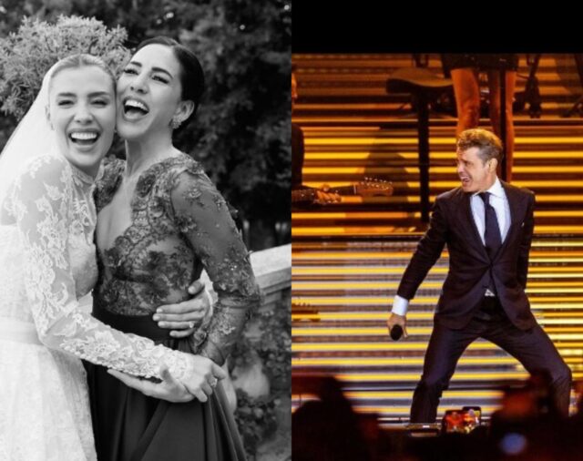 El incómodo encuentro de Luis Miguel y Stephanie Salas en la boda de su hija Michelle