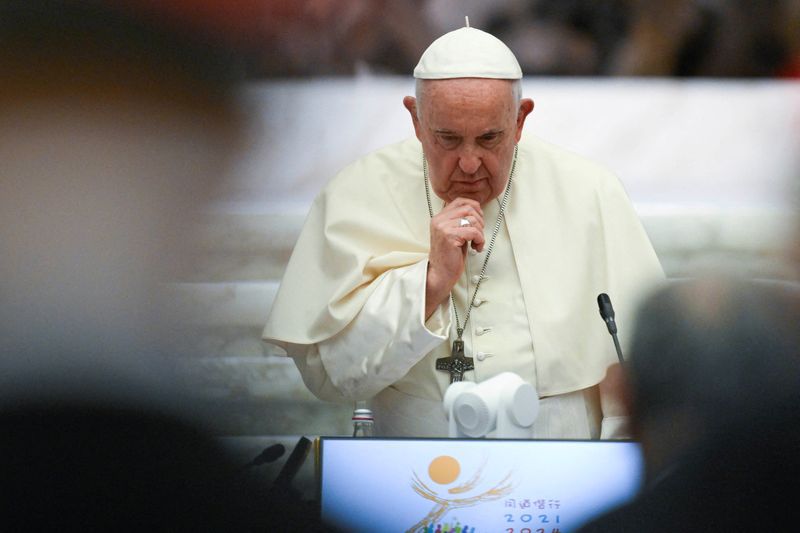 El papa Francisco aboga por la vida de los israelíes secuestrados por Hamas. (REUTERS/ARCHIVO)