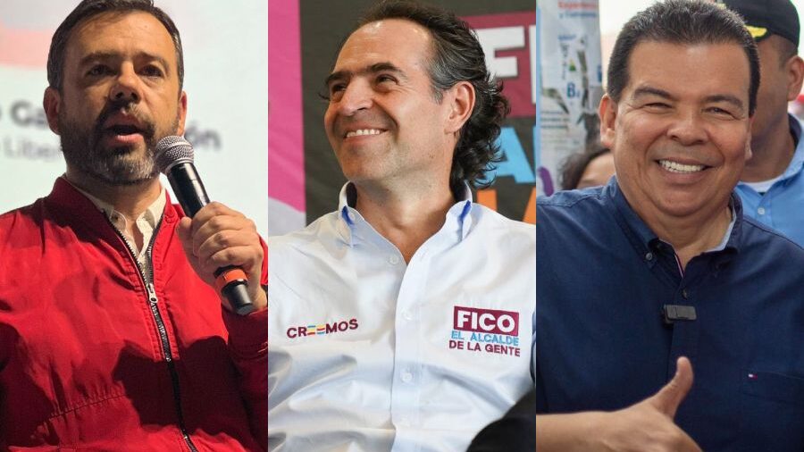 Estos serían los alcaldes de Bogotá, Medellín y Cali, según las últimas encuestas: se mueven los favoritos