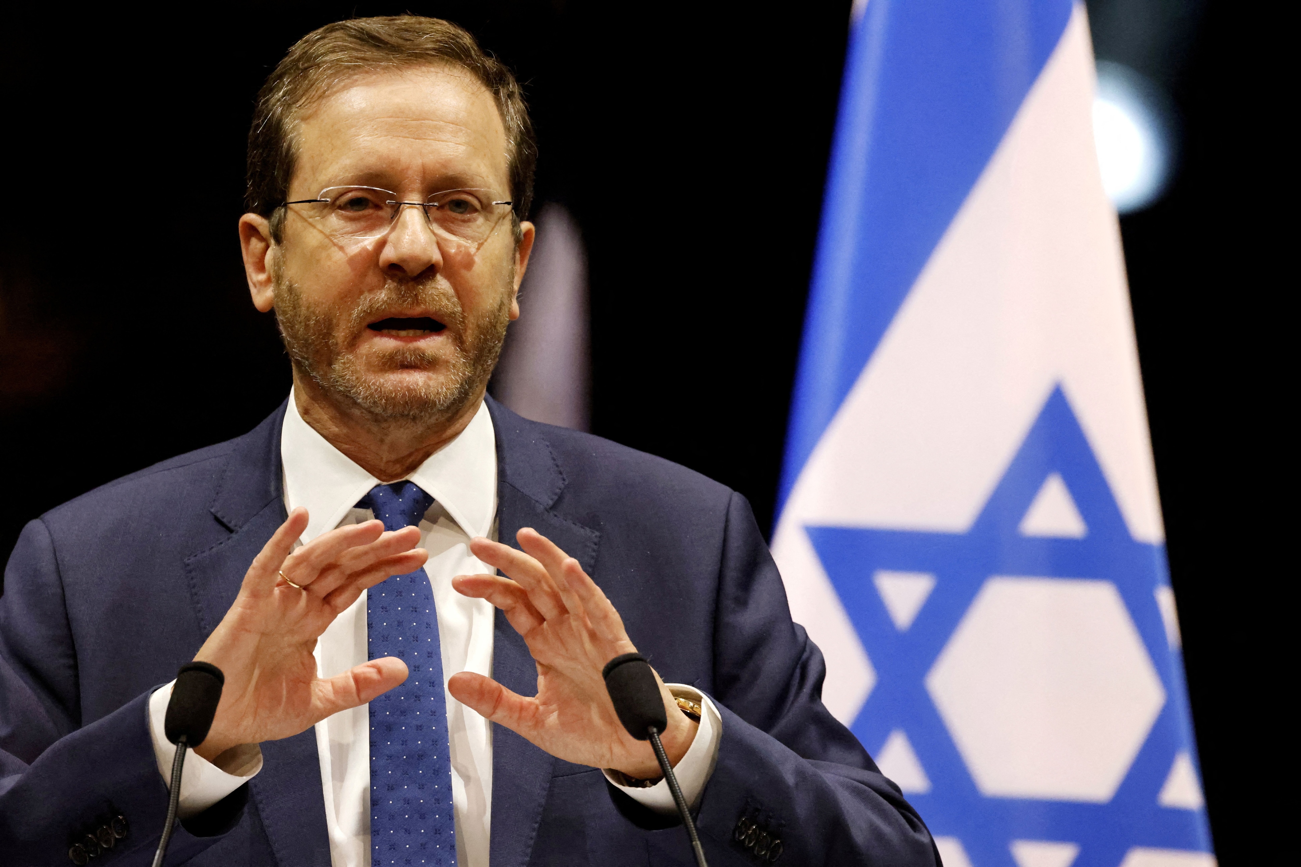El presidente de Israeel, Isaac Herzog (Reuters)