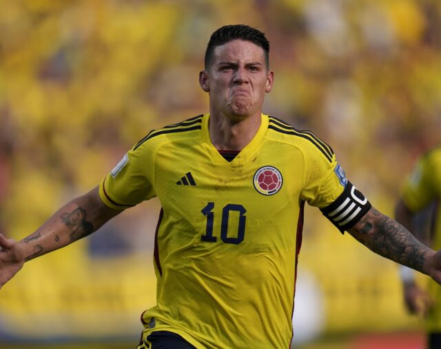 James Rodríguez integra el once ideal de las Eliminatorias Sudamericanas