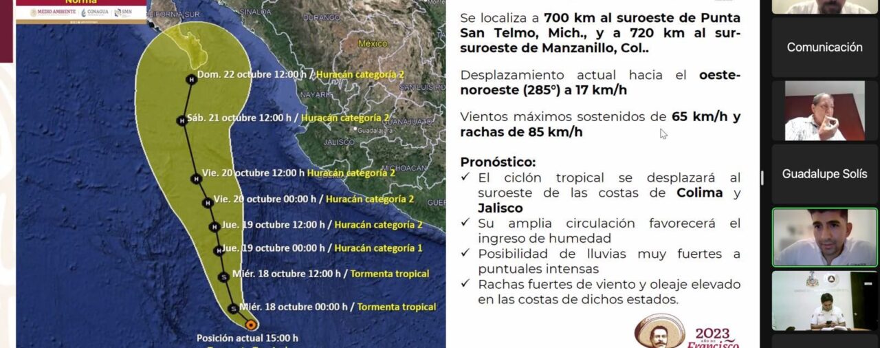 Norma se intensifica a huracán categoría 1 | EN VIVO