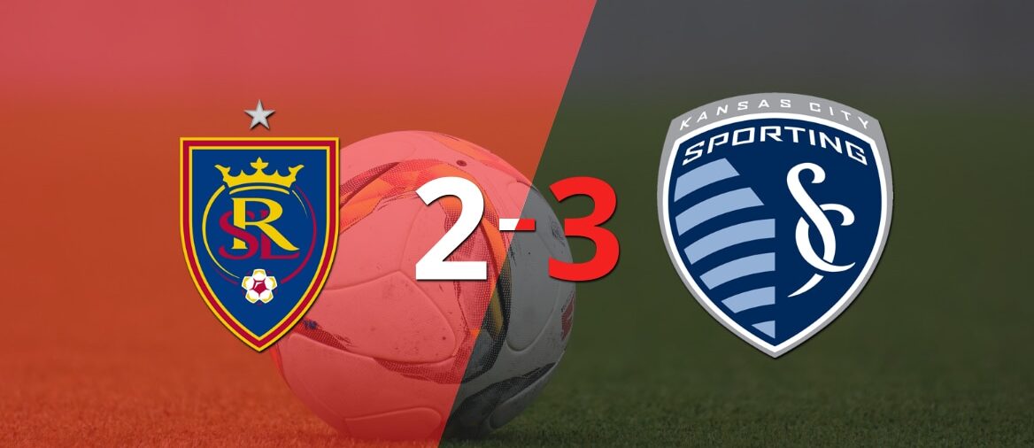 ¡Partidazo! Sporting Kansas City le ganó 3-2 a Real Salt Lake