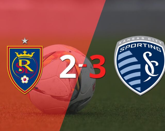 ¡Partidazo! Sporting Kansas City le ganó 3-2 a Real Salt Lake