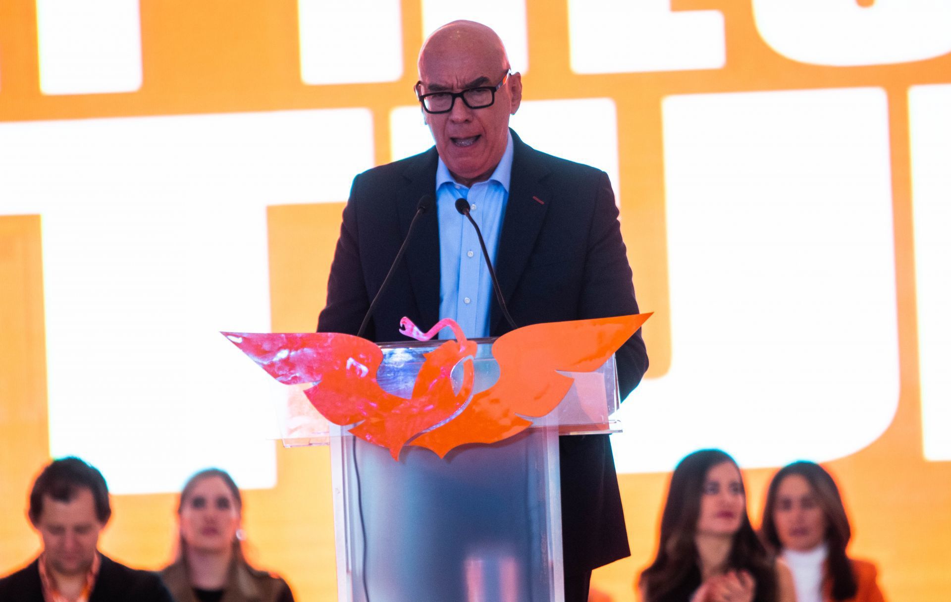 Dante delgado líder del partido progresista Movimiento Ciudadano
