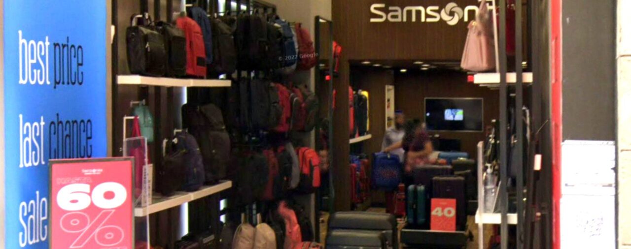 Dónde está el outlet de mochilas y bolsas Samsonite en el centro de la CDMX
