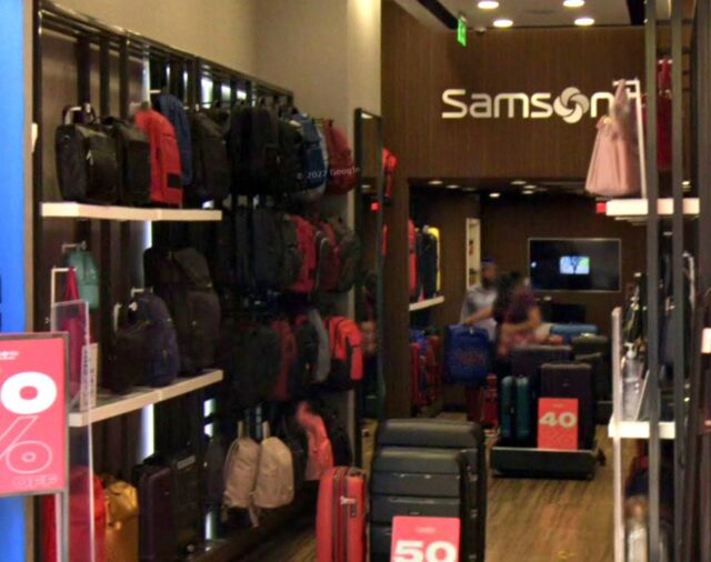 Dónde está el outlet de mochilas y bolsas Samsonite en el centro de la CDMX