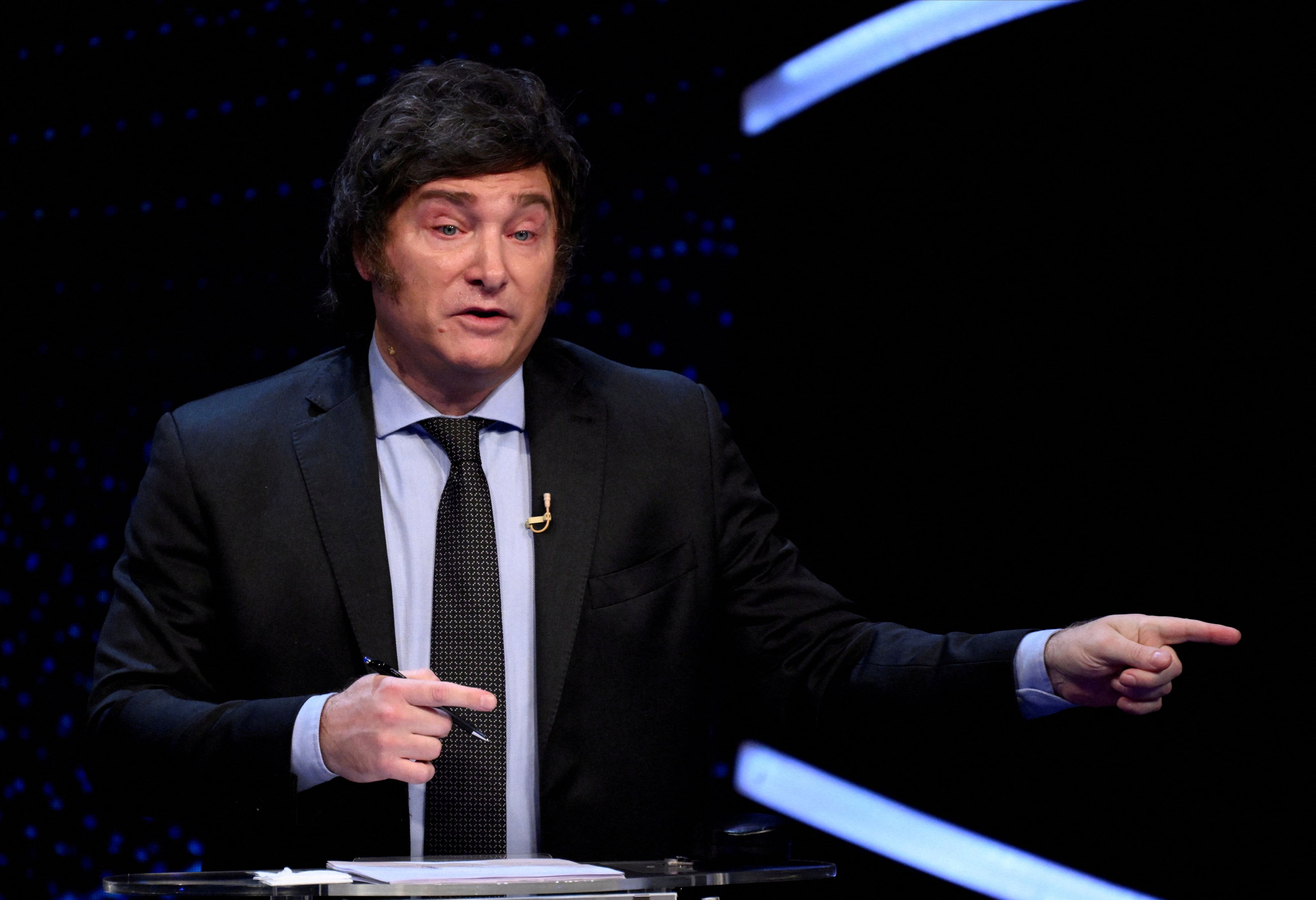 Javier Milei (Luis Robayo/Pool via REUTER)
