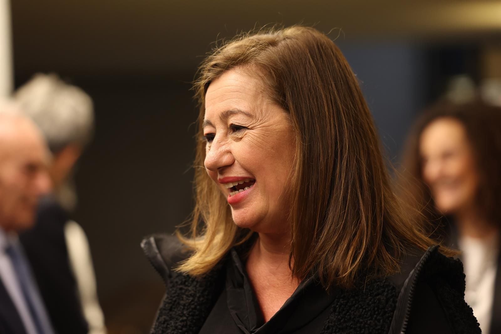 Francina Armengol en el Congreso de los Diputados. (Isabel Infantes - Europa Press) 