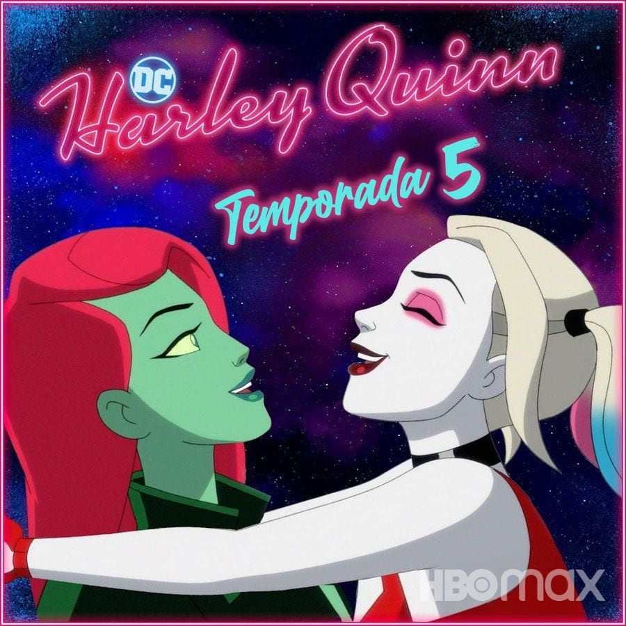 Harley y Ivy en la serie animada Harley Quinn