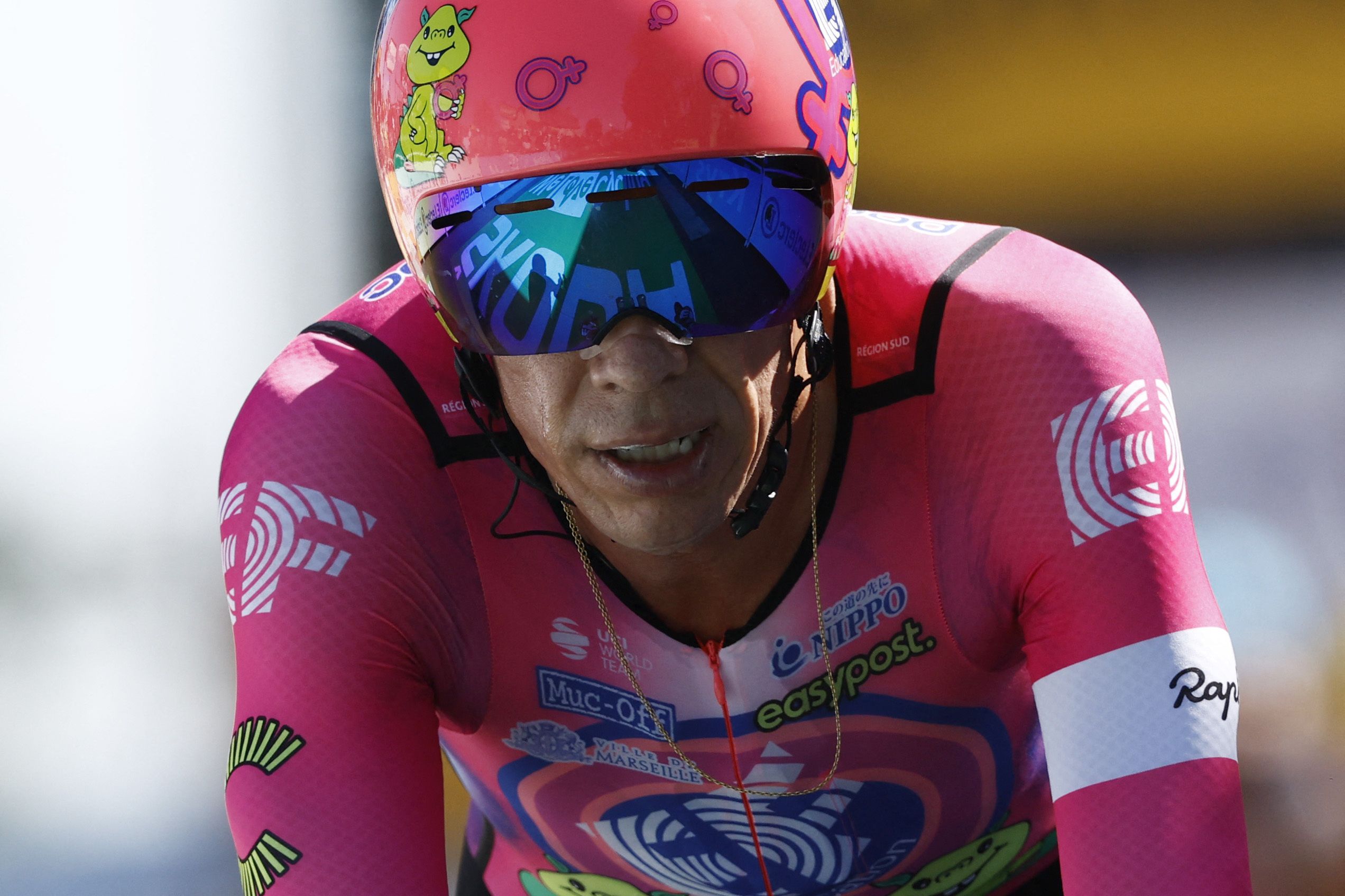 Rigoberto Urán ha utilizado su imagen para sacar varias marcas que han resultado un éxito - crédito Gonzalo Fuentes/REUTERS
