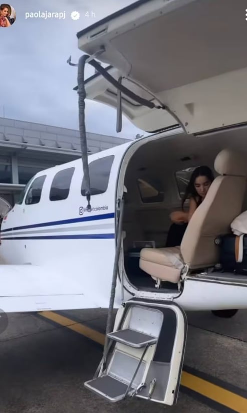 Paola Jara mostró a sus seguidores la manera en que se transporta para asistir a sus conciertos - crédito @paolajarapj/Instagram