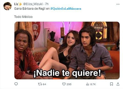 Quién es la Máscara 2023 memes en X.