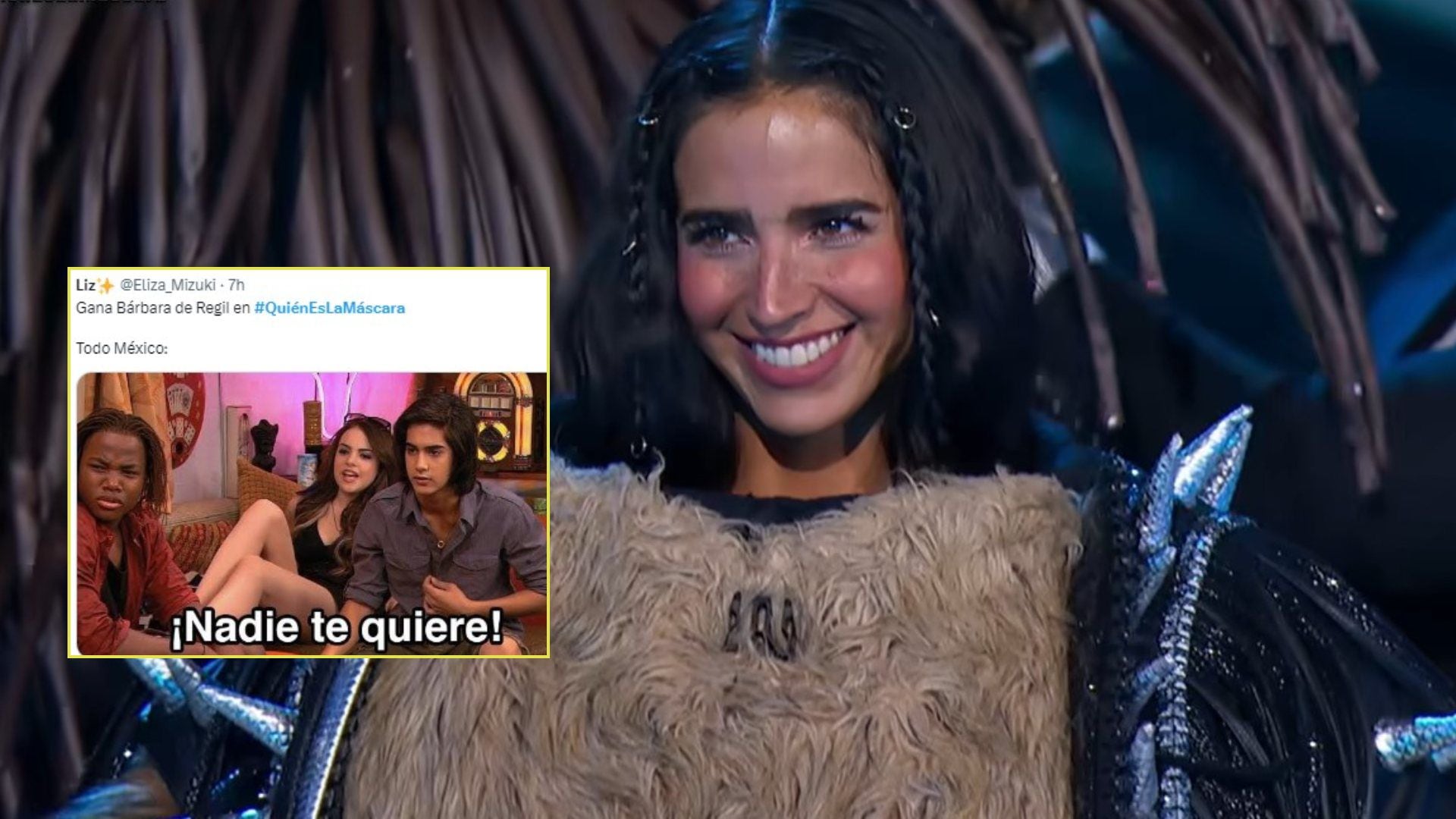 Bárbara de Regil en Quién es la Máscara.