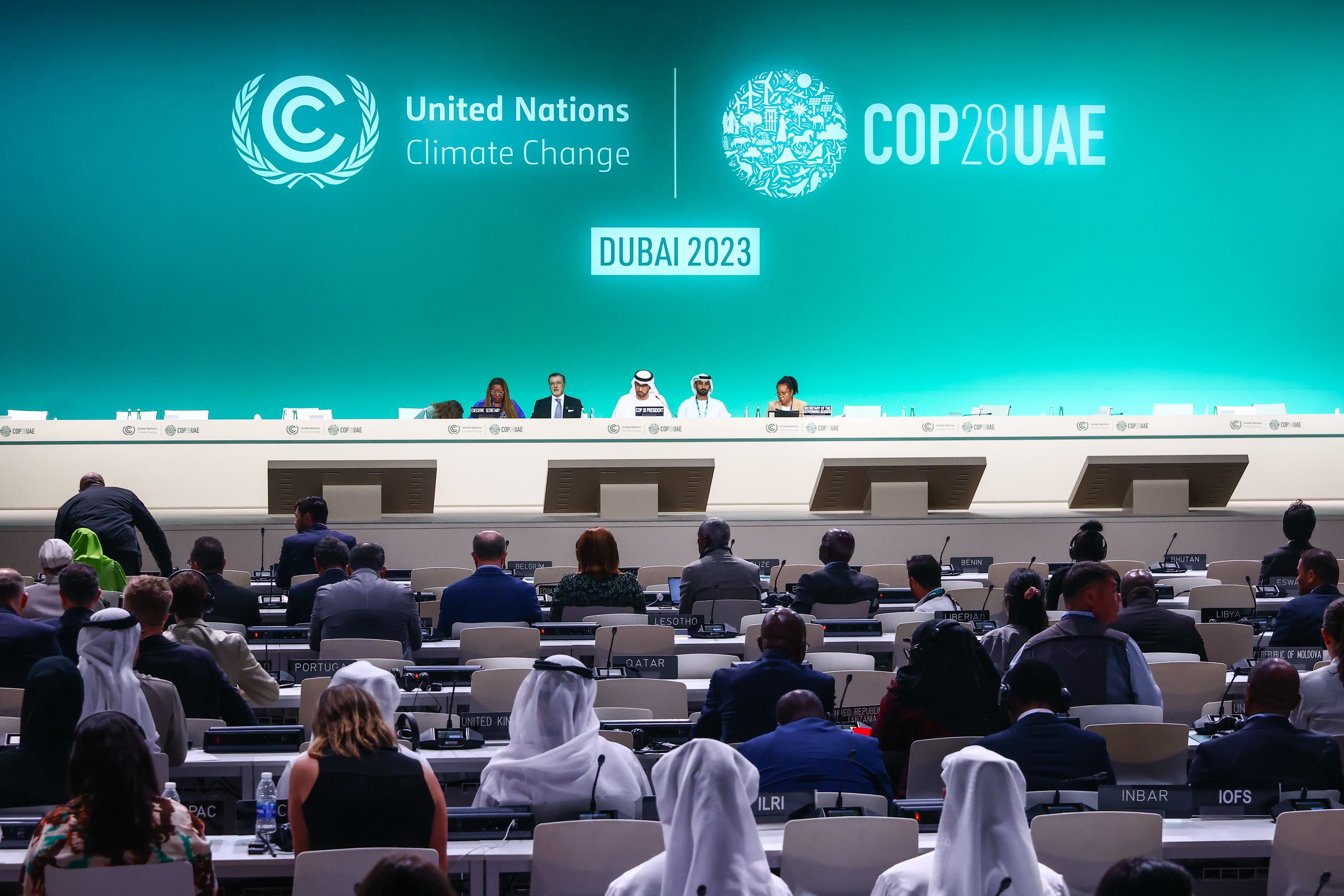 Las negociaciones por el clima en la COP 28 de Dubái se extenderán por dos semanas (Europa Press/Contacto/Beata Zawrzel) 