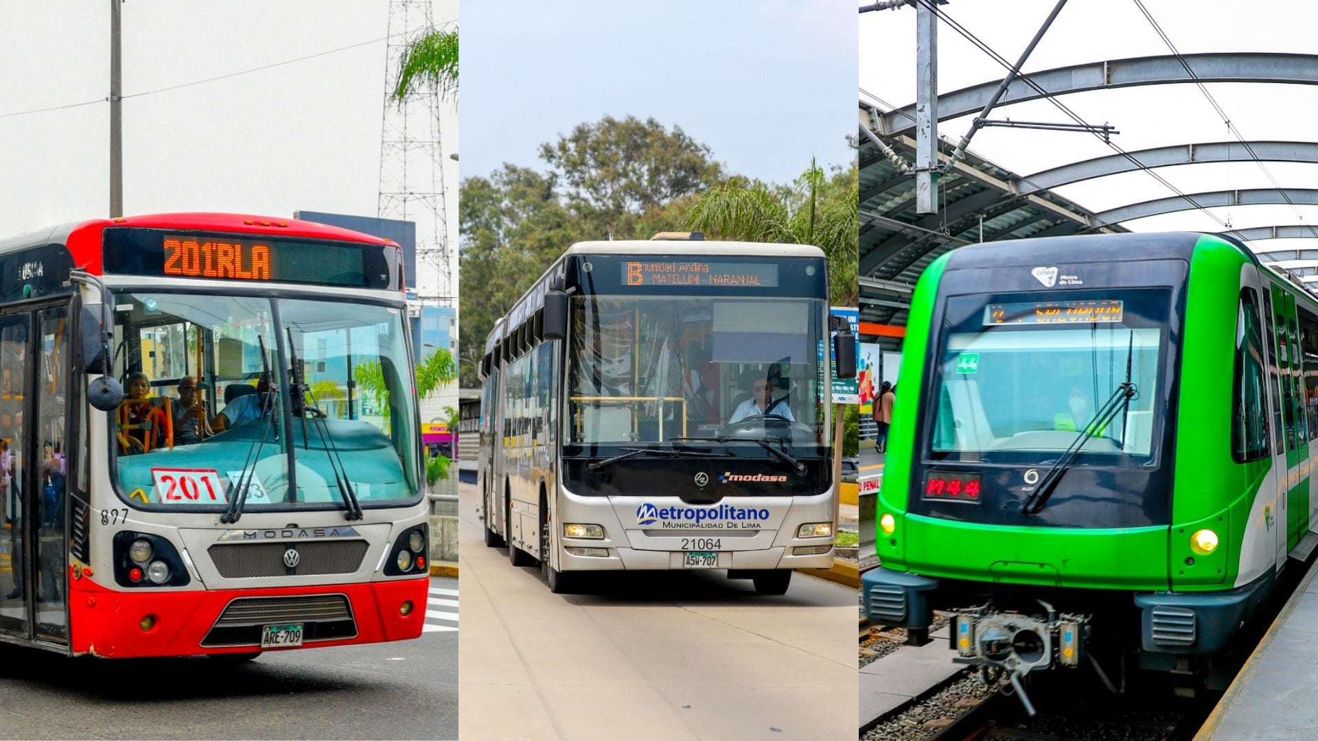 Feriado 8 y 9 de diciembre: estos son los horarios del Metropolitano, Metro de Lima y corredores