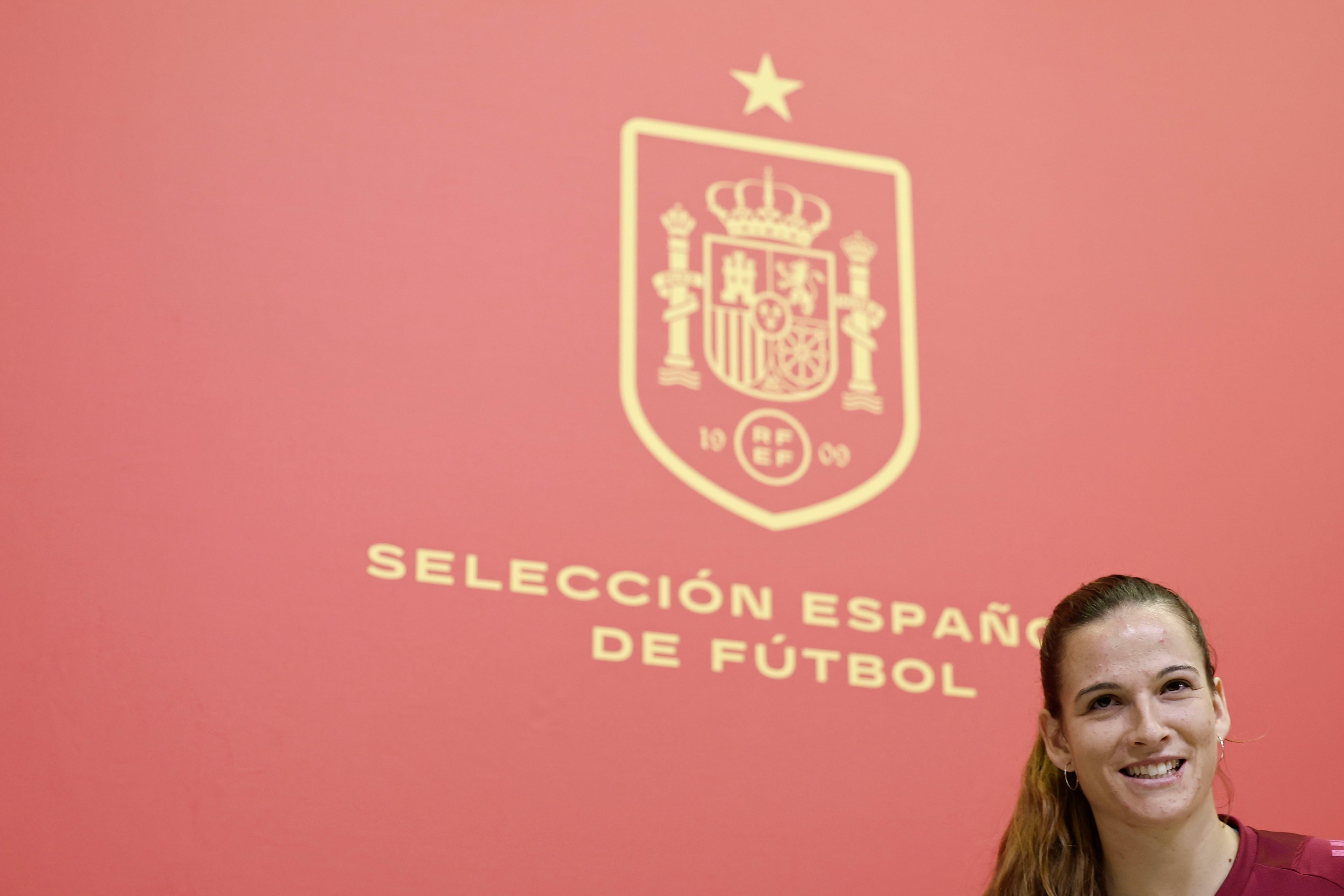 Laia Codina con la selección (EFE/ Sergio Pérez)