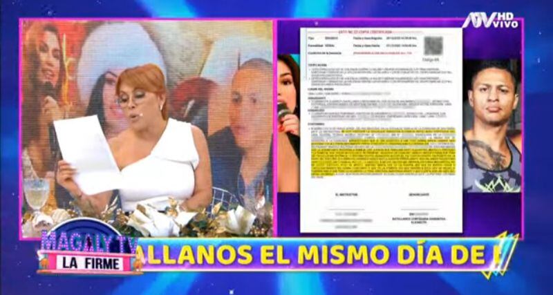 Magaly TV La Firme En vivo