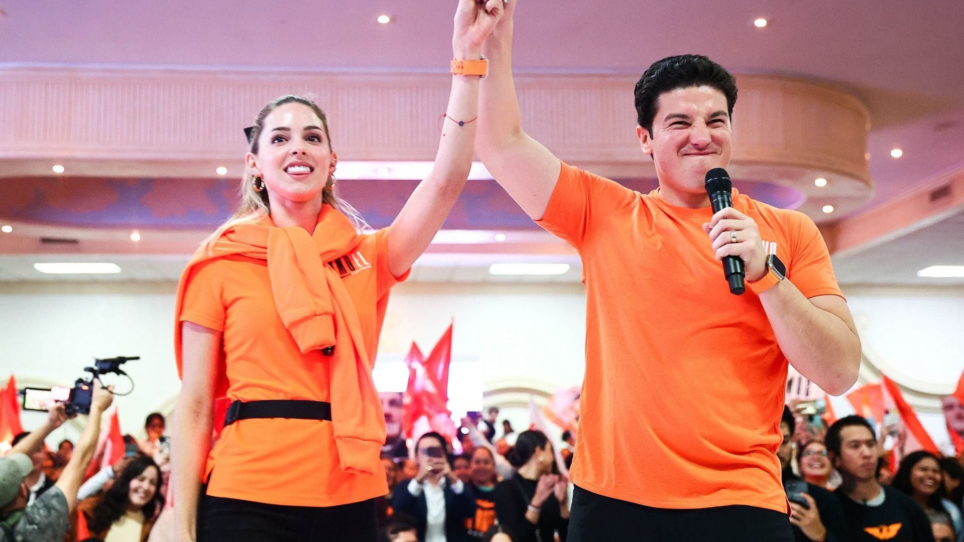 El gobernador de Nuevo León y su esposa desataron rumores de un segundo embarazo. Samuel García, Mariana Rodríguez, foto, redes sociales