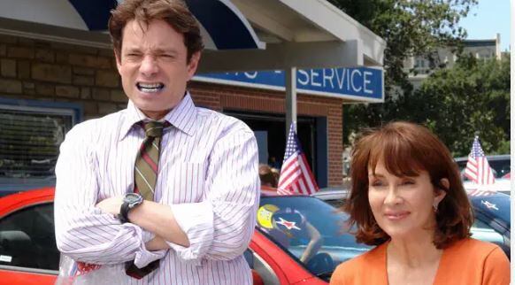 the middle