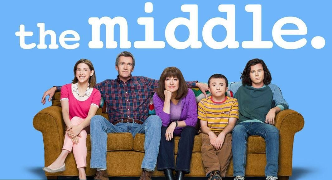 the middle