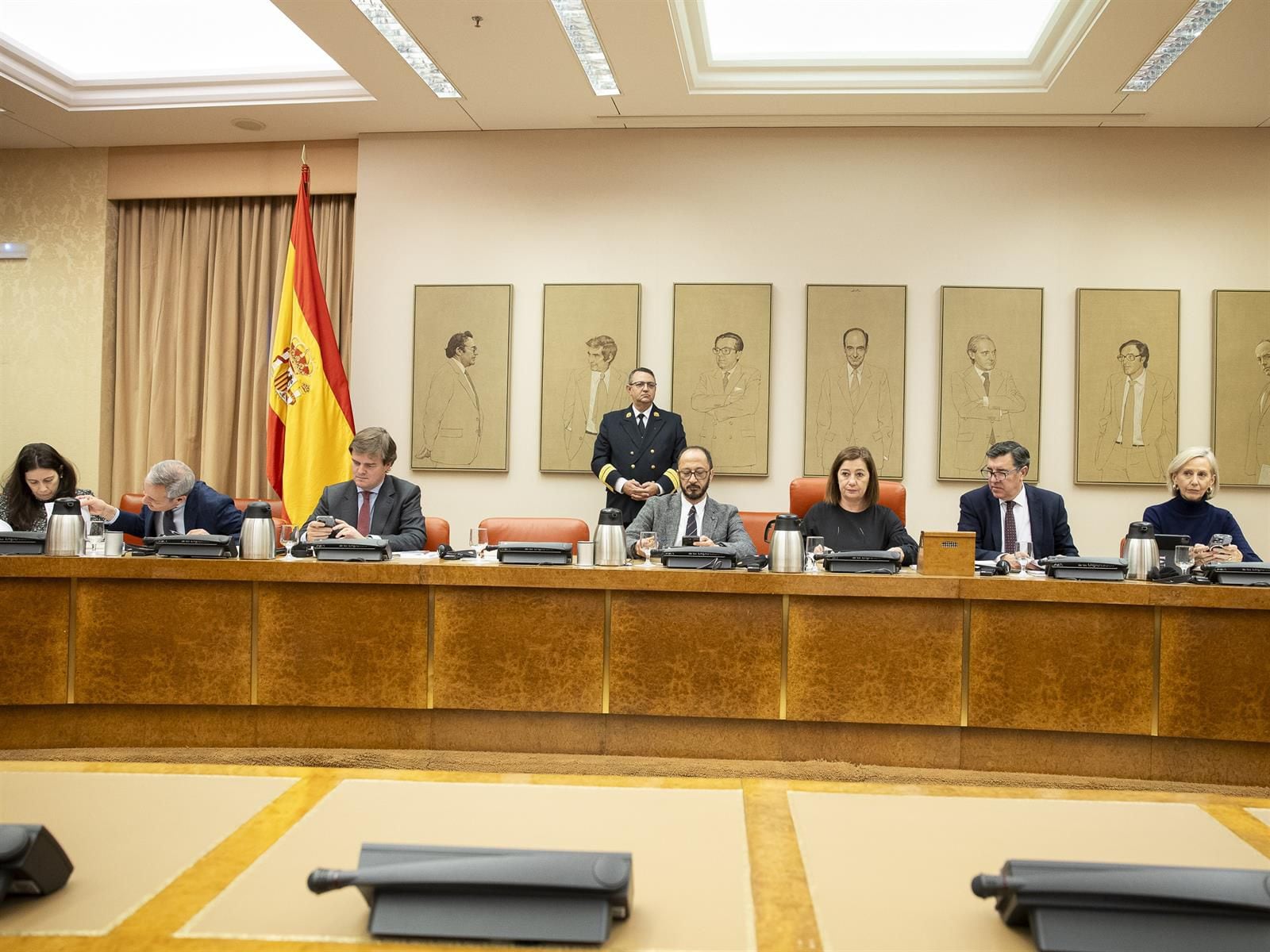 24/01/2024 Francina Armengol, en la Mesa de la Diputación Permanente POLÍTICA CONGRESO 