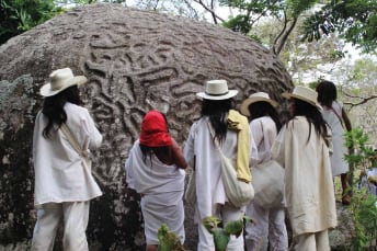 La comunidad Wiwa es uno de los cuatro pueblos que habita la Sierra Nevada de Santa Marta, junto con los indígenas Kankuamo, Kogui y Arhuaco - crédito Onic Wiwa
