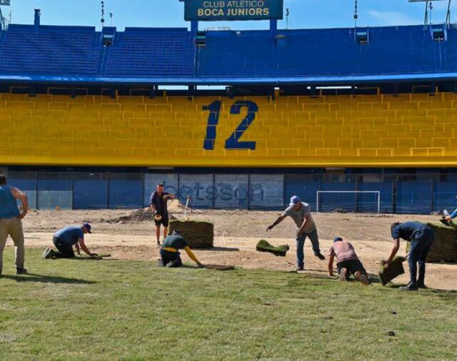 Boca Juniors mudará la localía por el mal estado del campo de juego de la Bombonera: en qué estadio recibirá a Sarmiento