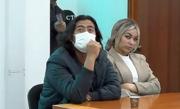 Nicolás Petro y Daysuris Vásquez