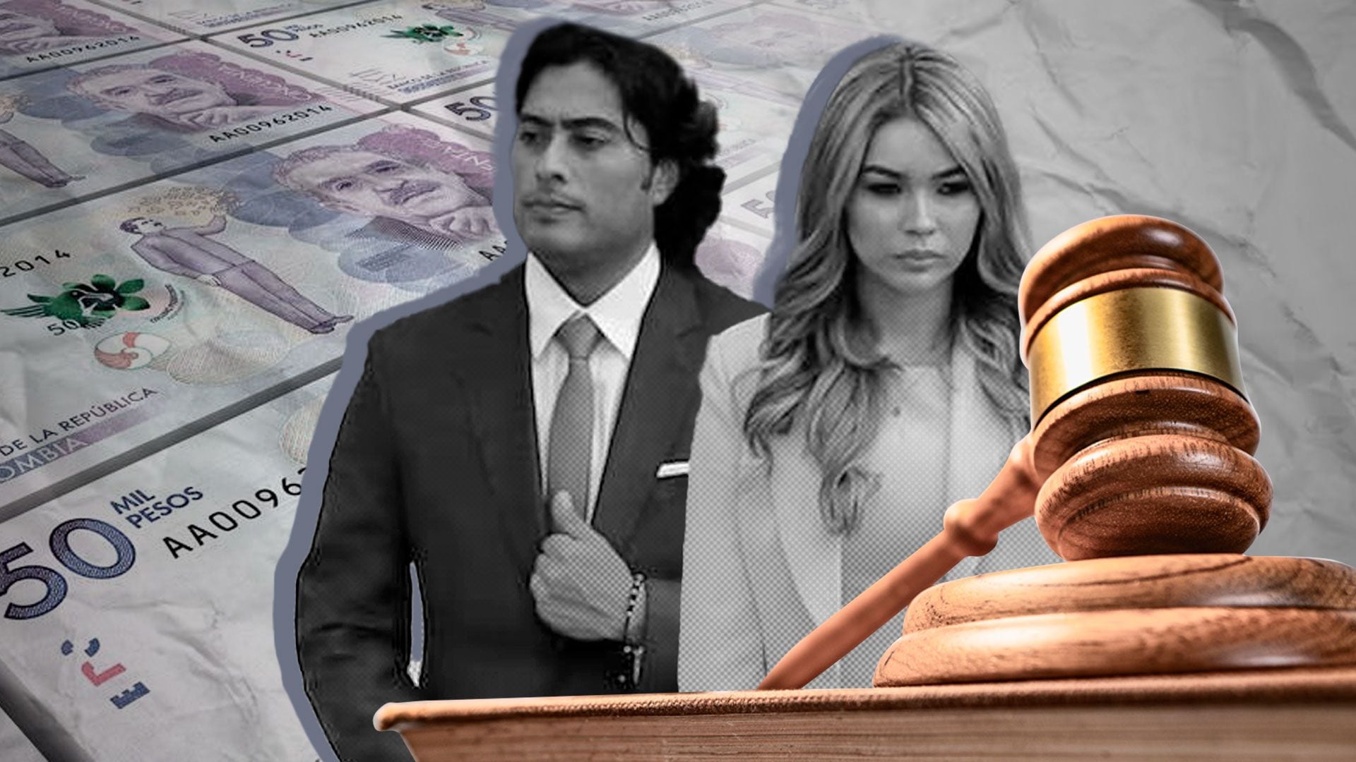 El hijo del presidente Gustavo Petro, Nicolás Petro, continuará detenido en el búnker de la Fiscalía, junto a su esposa Day Vásquez, hasta que un juez de control de garantías decida si debe continuar privado de la libertad. Foto: Ilustración Jesús Avilés