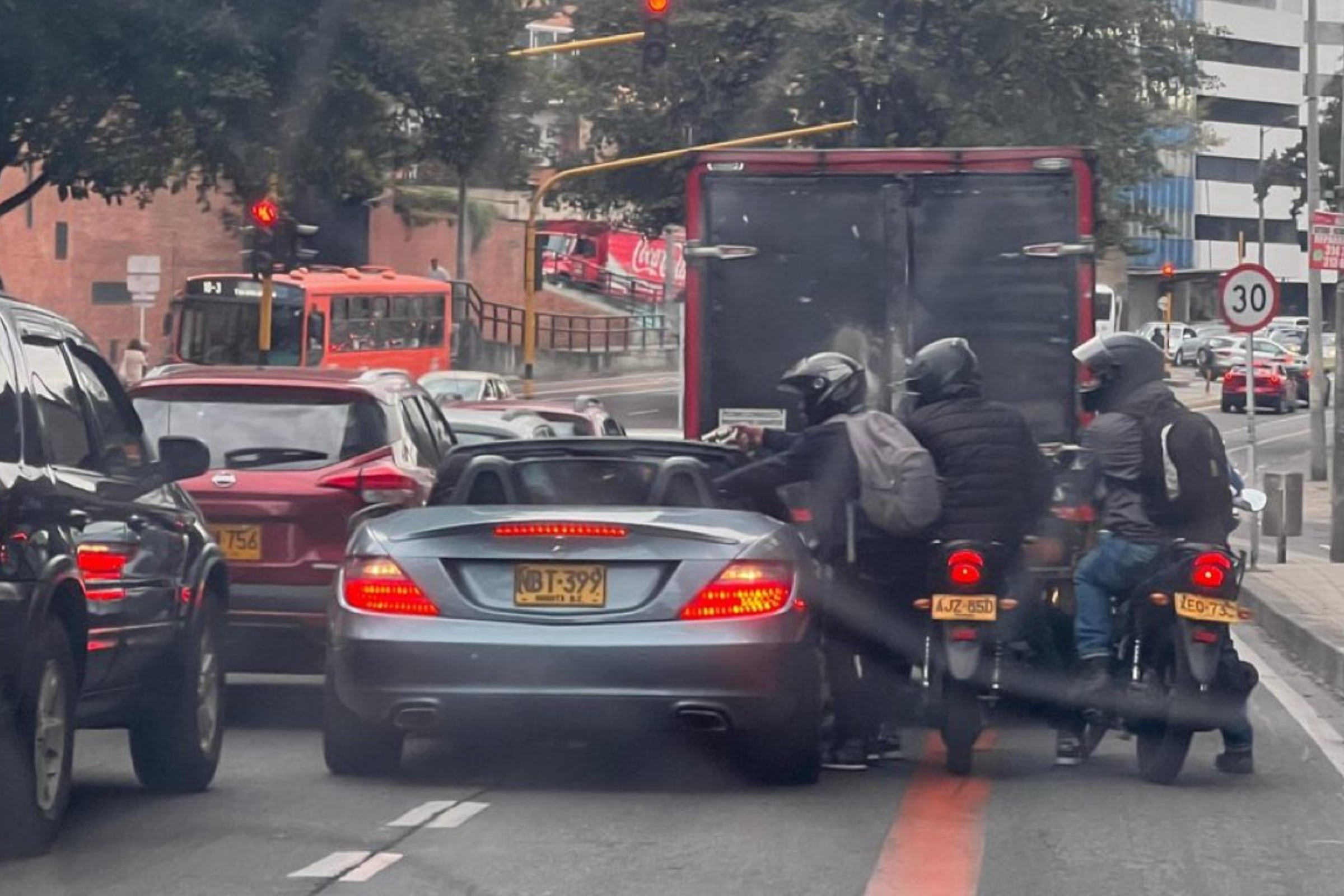 Inseguridad en Bogotá