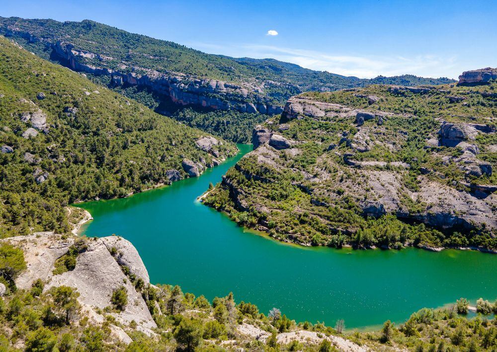 Reserva de Margalef en el parque natural de Monsant, en Tarragina (Shutterstock).