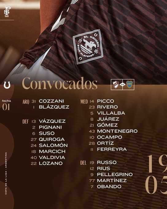 Convocados Platense