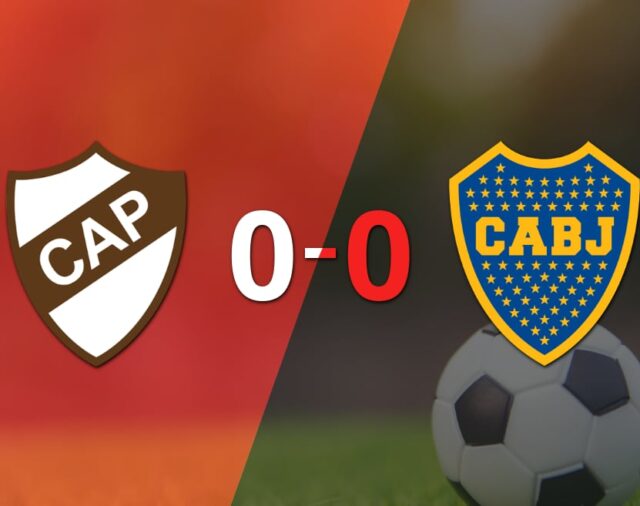 Platense y Boca Juniors terminaron sin goles