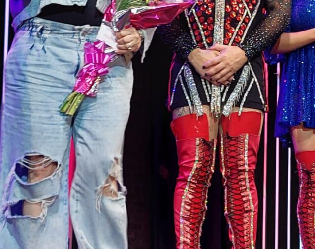 Carmen Barbieri sorprendió a Fede Bal en la función de Kinky Boots en Mar del Plata: “Con ella aprendo todos los días”