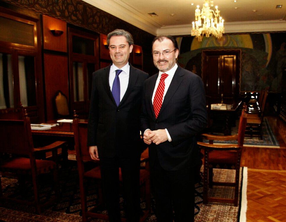Nuño y Videgaray foto: X