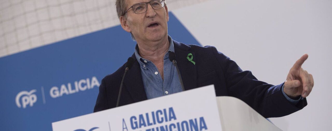 Feijóo insiste en que el 18F se enfrentan "el modelo de Galicia, de la estabilidad", con "el de Sánchez"