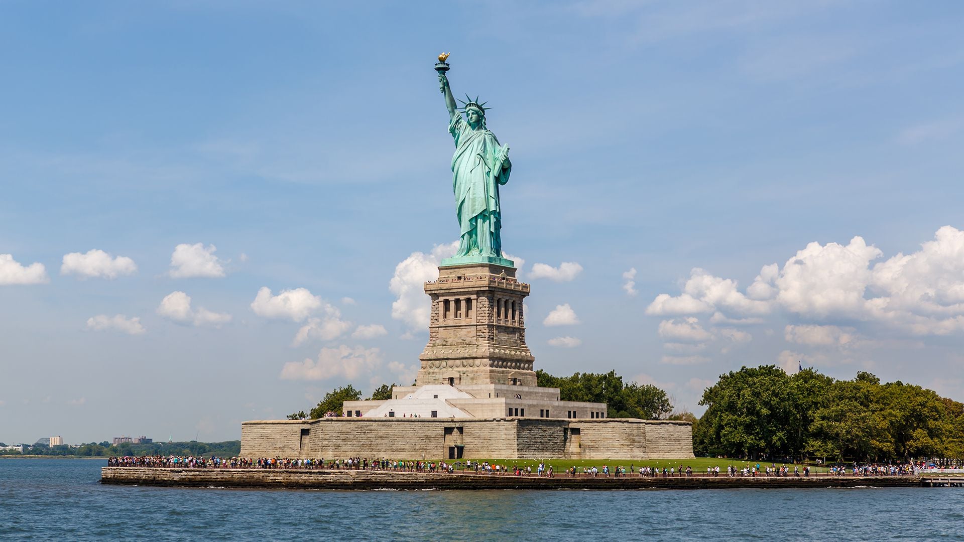 La Estatua de la Libertad fue un obsequio de Francia para Estados Unidos. (Shutterstock)