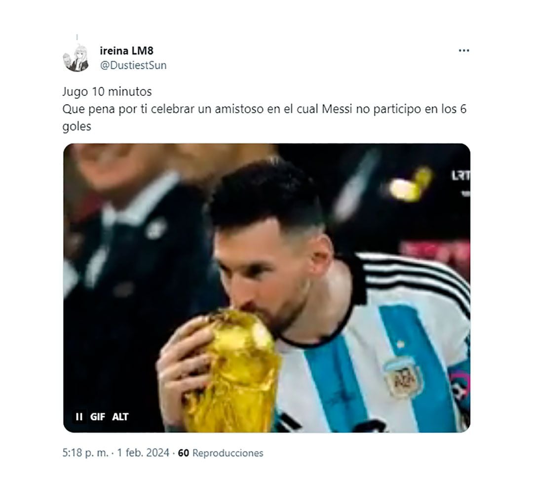 memes de la goleada del Al Nassr sobre Inter Miami