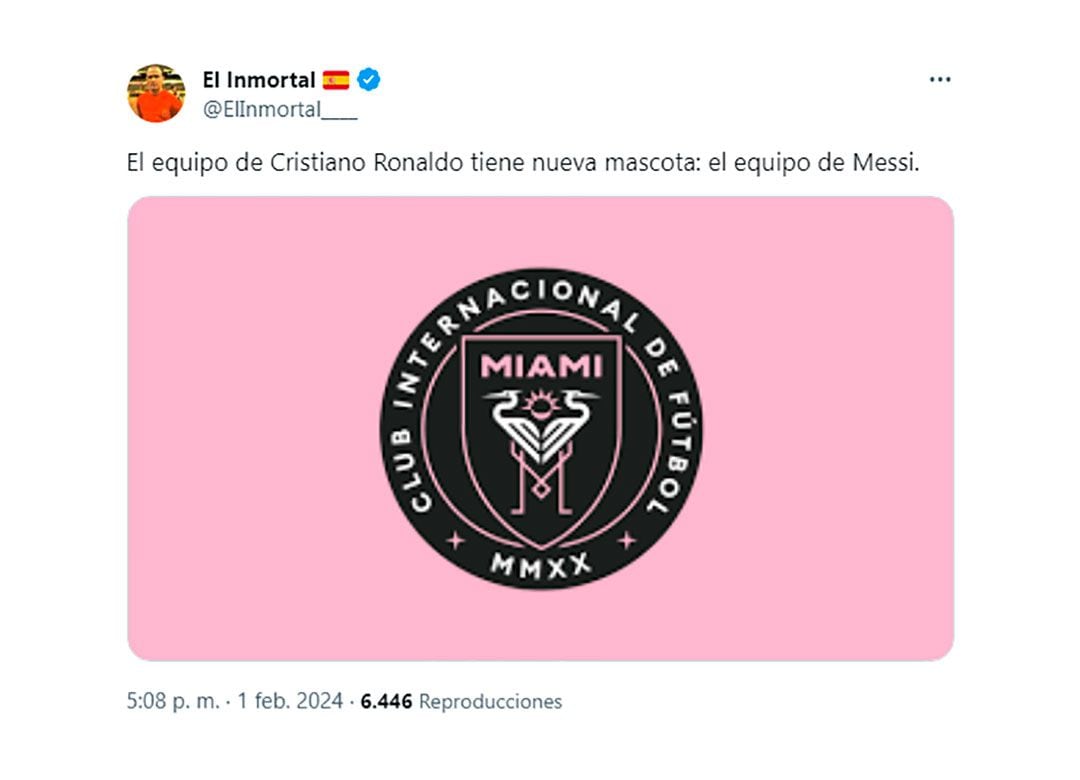 memes de la goleada del Al Nassr sobre Inter Miami