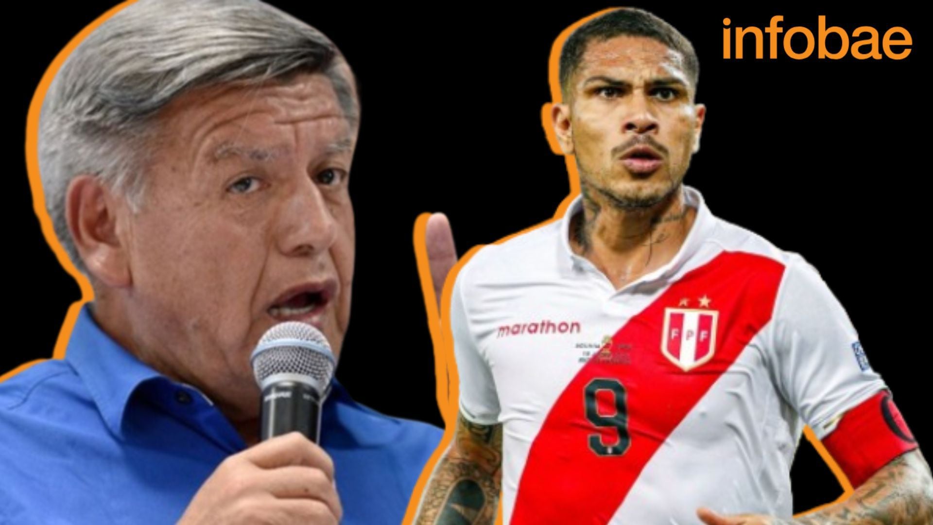 César Acuña en contra de las declaraciones de Paolo Guerrero: “Trujillo es considerada ahora como la peor ciudad del Perú”| Composición Infobae (Clara Giraldo)