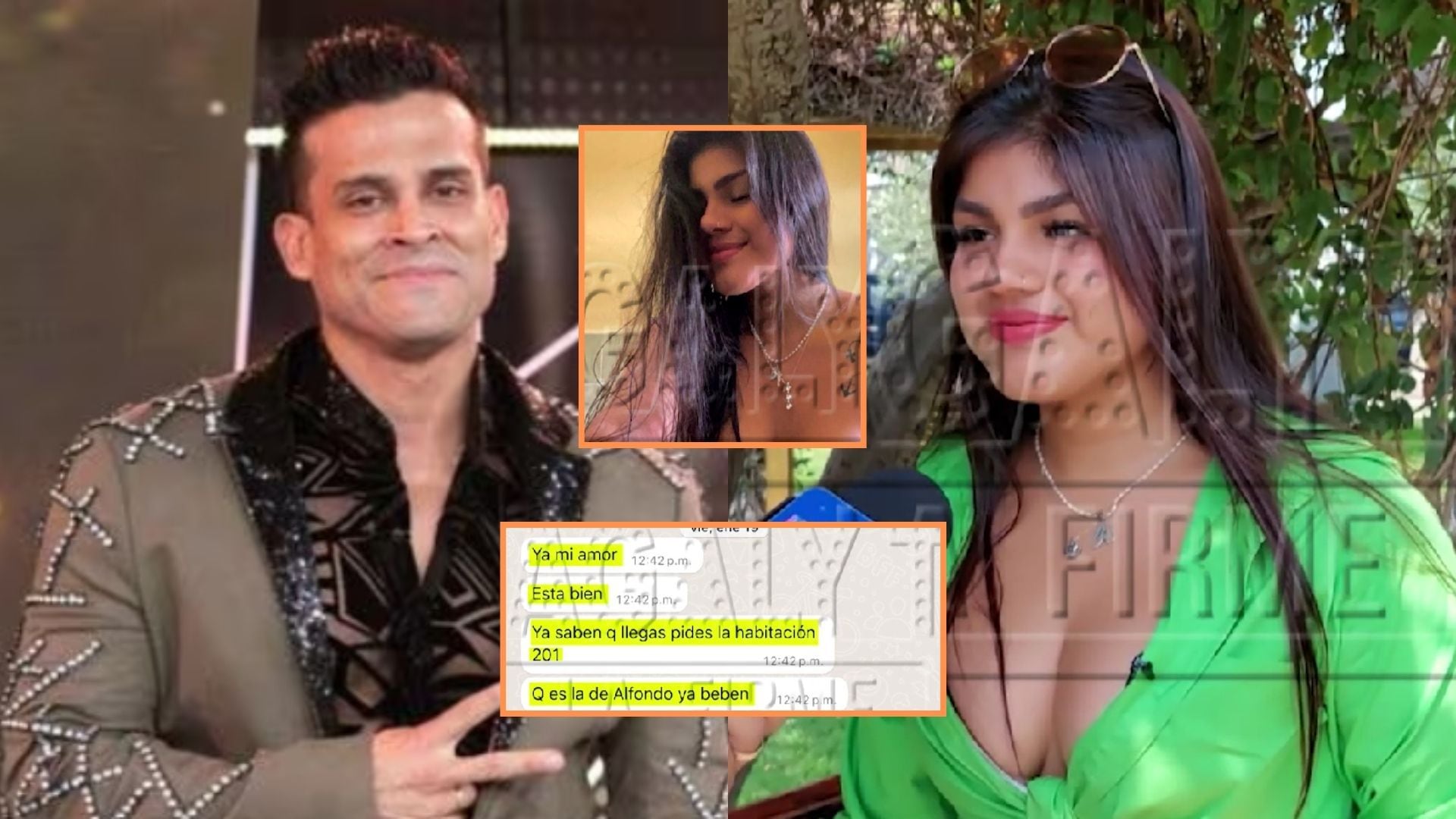 Christian Domínguez no tiene límites: otra mujer revela el chat donde le pide encontrarse en un hostal.