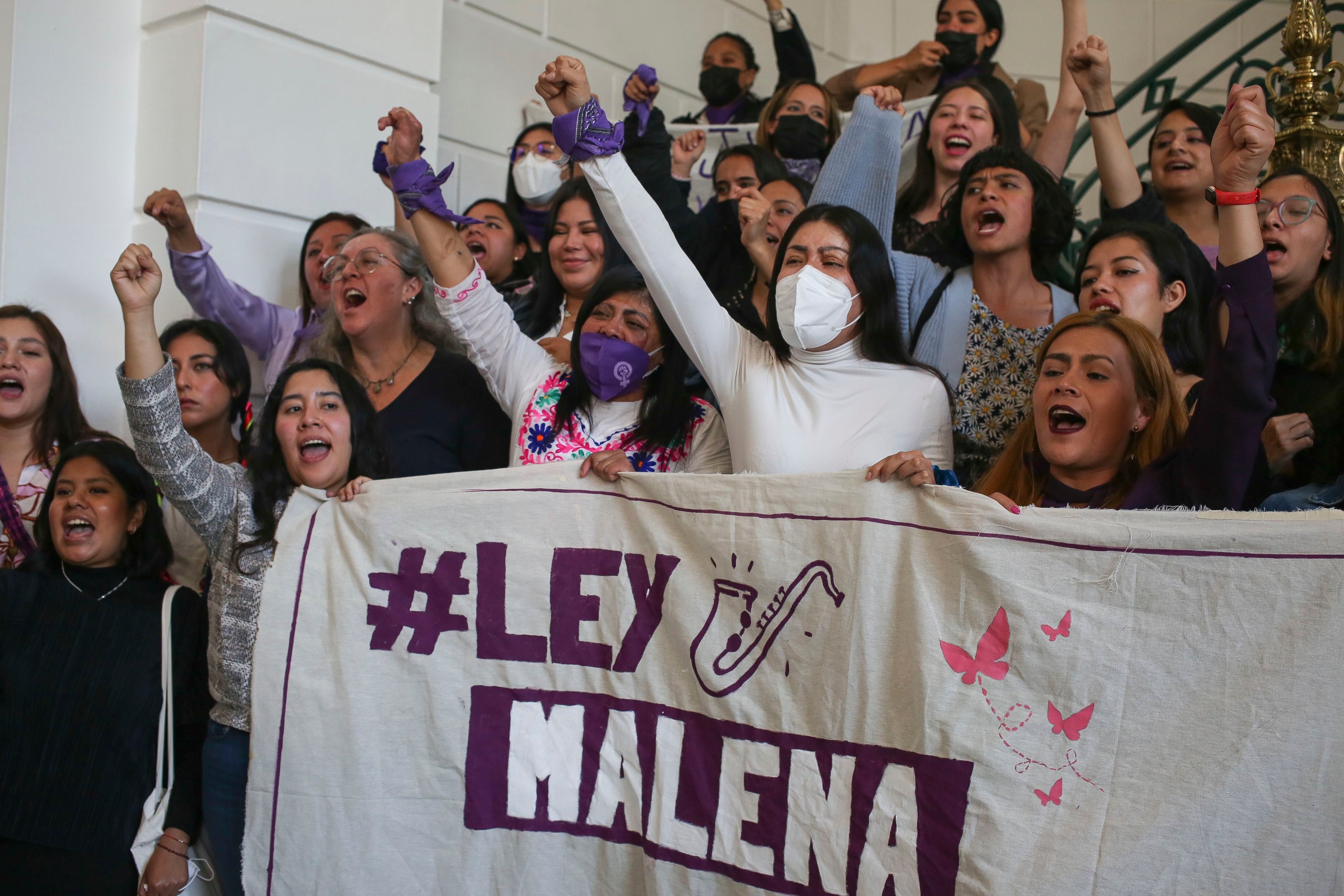 En CDMX fue aprobada Ley Malena (Foto AP/Ginnette Riquelme)