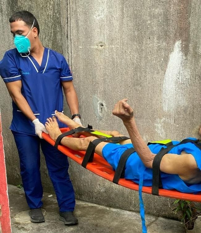 El adulto mayor presentaba signos de desnutrición - crédito Personería de Montería