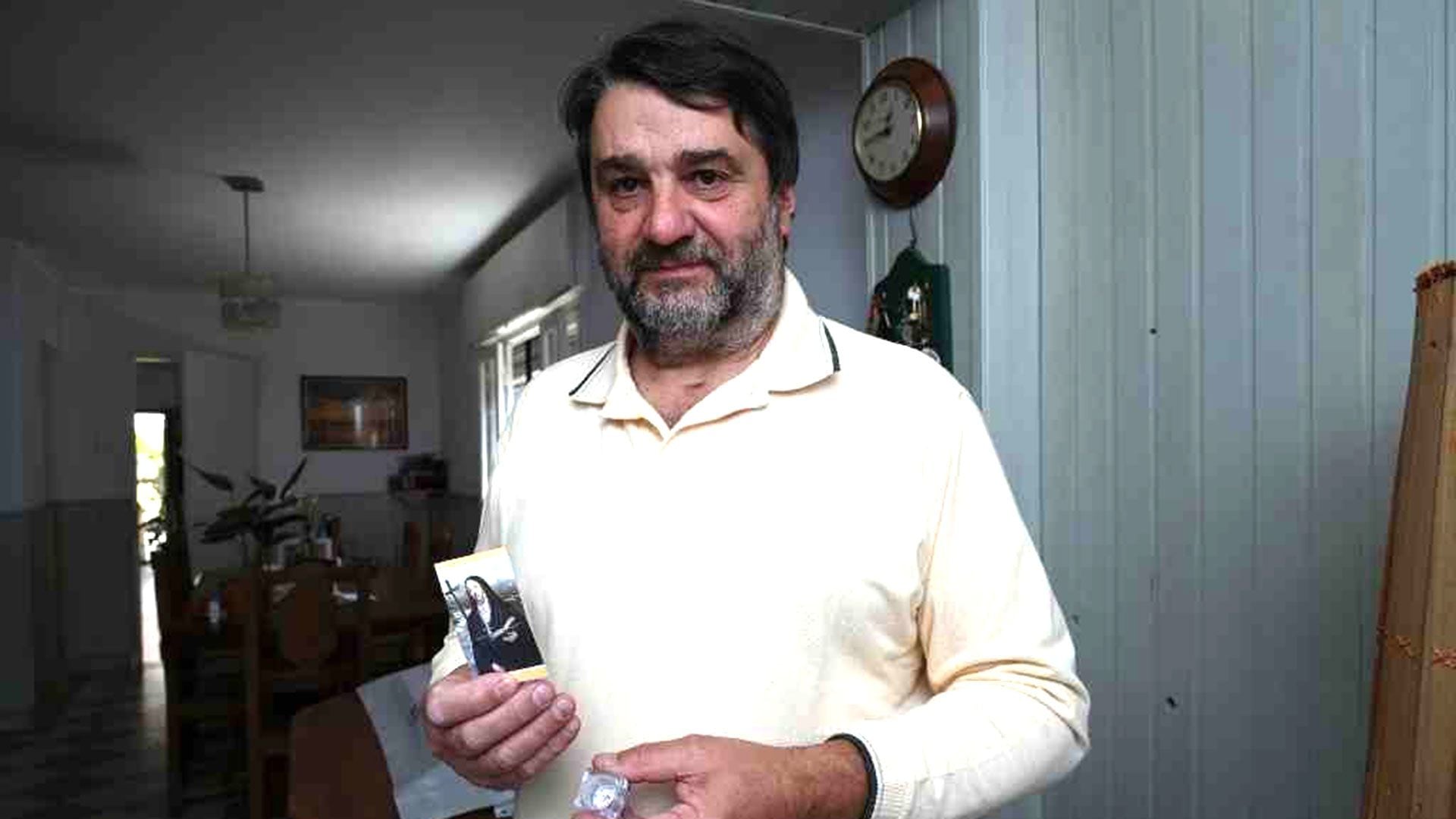 Claudio Perusini, el hombre que recibió el milagro de Mama Antula