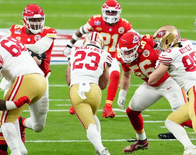 Súper Bowl NFL 2024 | EN VIVO: ya se juega el segundo cuarto del partido entre San Francisco y Kansas City