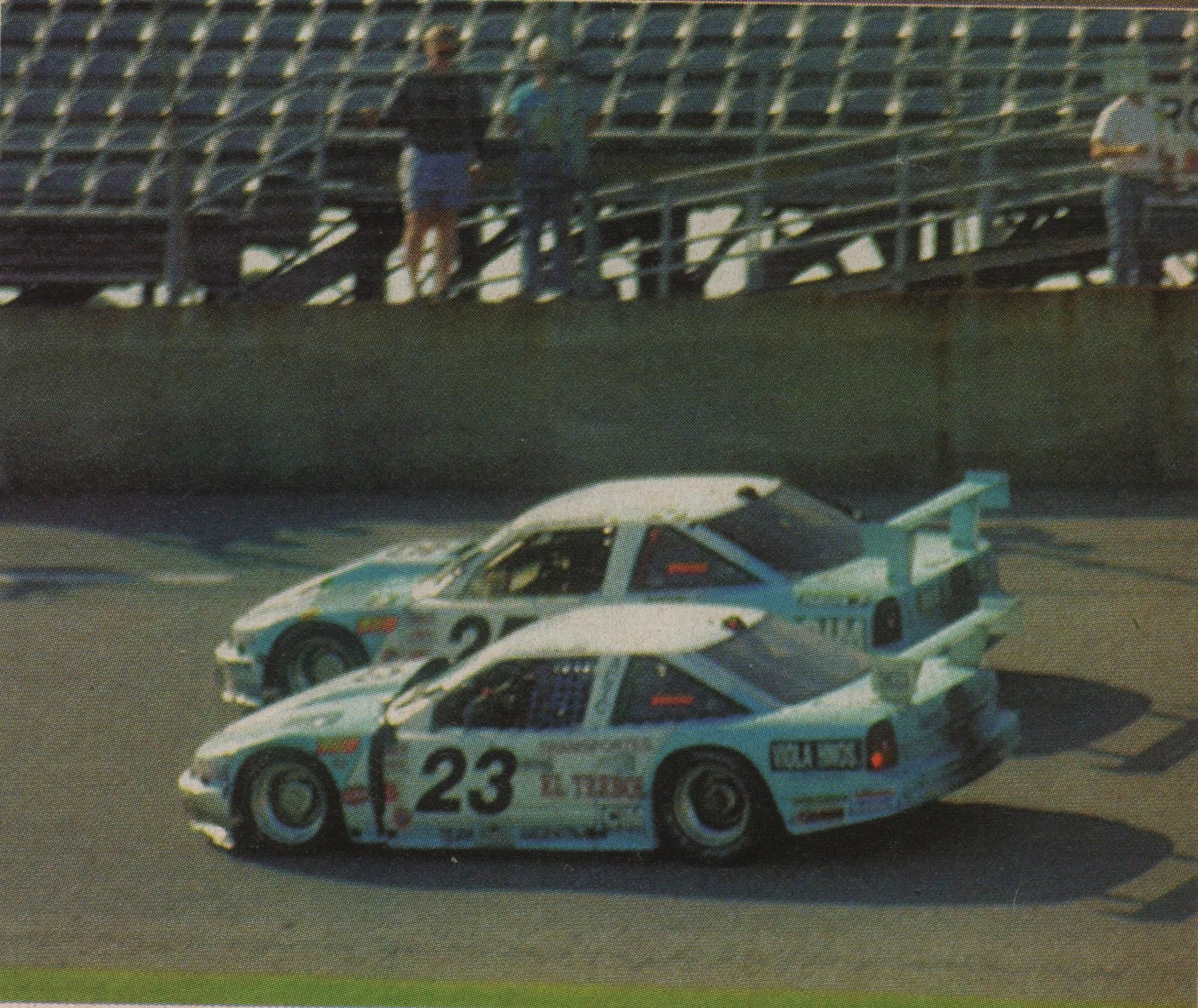 En 1993 participó de la Misión Argentina en las 24 Horas de Daytona y terminó 27º (archivo CORSA)